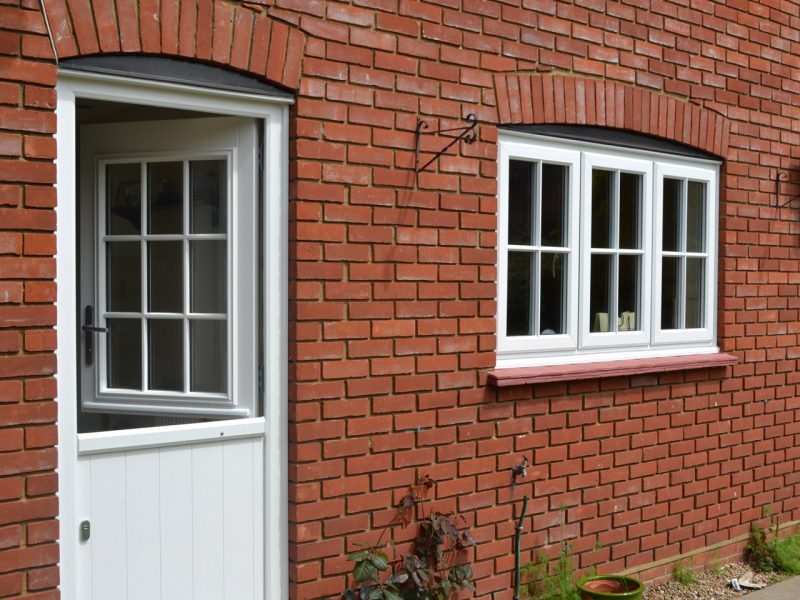 uPVC Stable Back Door